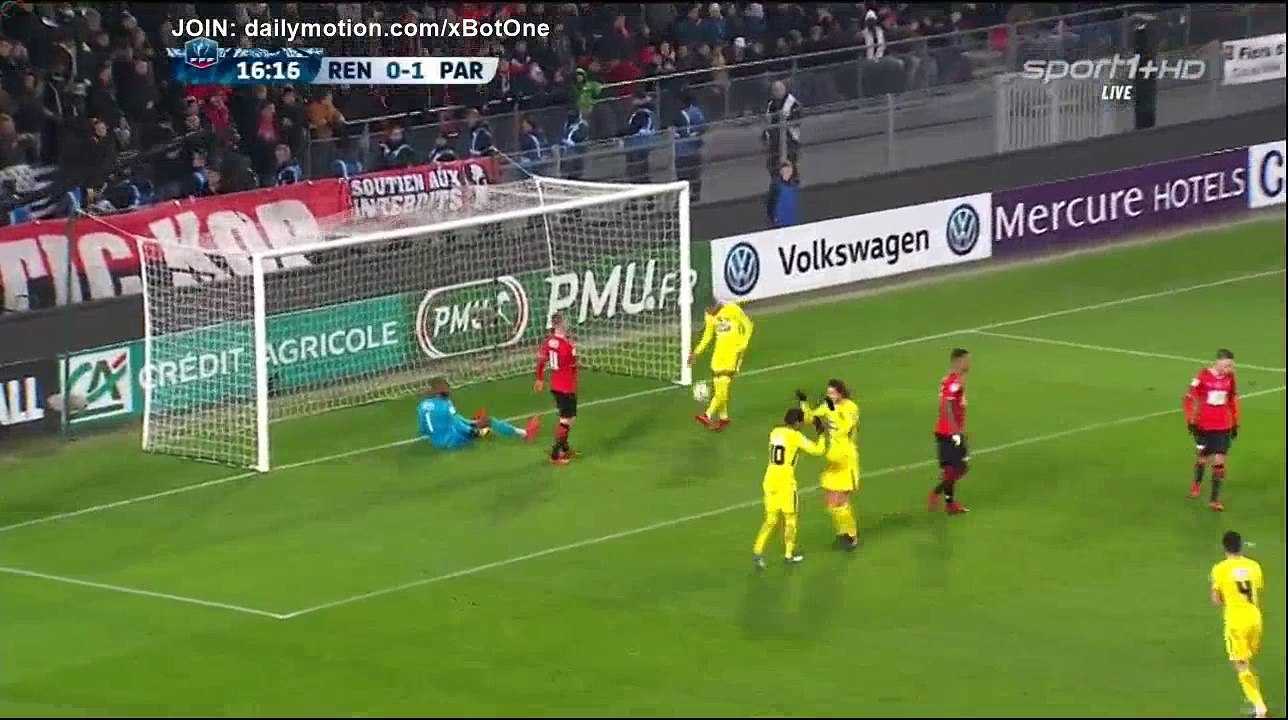 Neymar Goal HD - Rennes 0 - 2 Paris SG - 07.01.2018 (Full Replay)