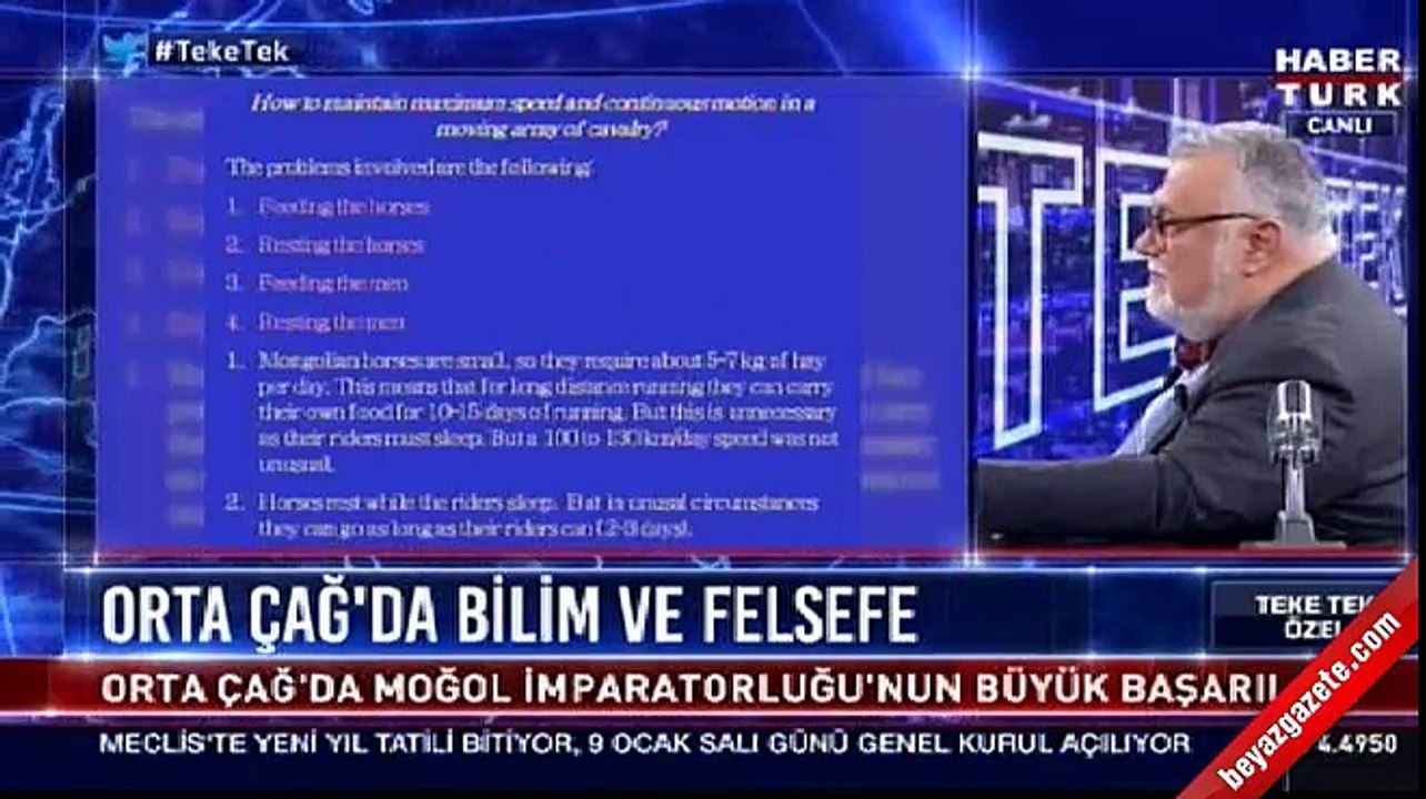 Celal Şengör Moğolları anlattı