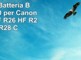 Bundle  4in1 Caricabatteria  2x Batteria BP110 BP110 per Canon LEGRIA HF R26  HF R27