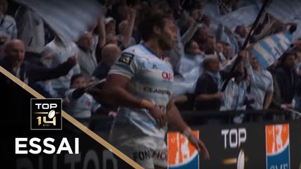 TOP 14 - Essai Teddy THOMAS (R92) - Racing 92 - Clermont - J15 - Saison 2017/2018
