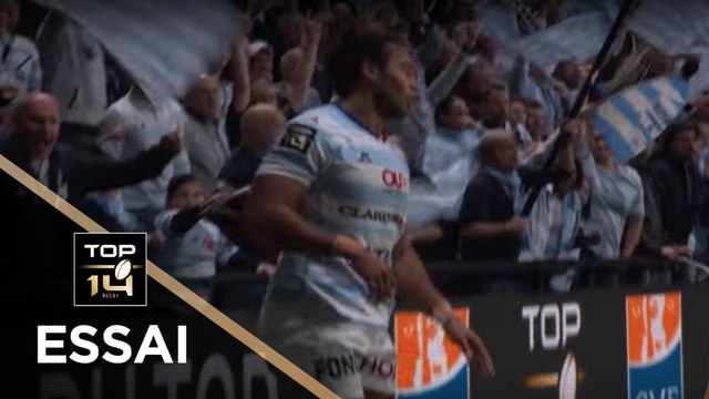 TOP 14 - Essai Teddy THOMAS (R92) - Racing 92 - Clermont - J15 - Saison 2017/2018