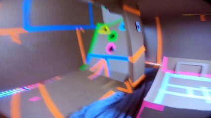 BOX FORT ARCADE!!  Won All The Tickets - Basketball, Skee Ball, Foosball & More