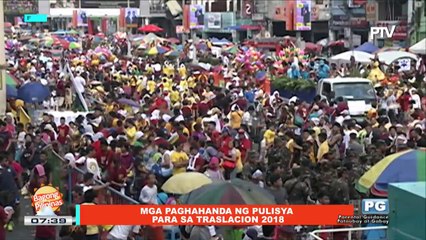 ON THE SPOT: Mga paghahanda ng NCRPO para sa Traslacion 2018