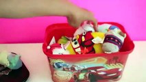 CARS 3 DISNEY PIXAR Biggest Surprise Toys Play Doh Egg! Lightning Mcqueen Car Race Kids Toys and