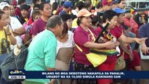 Bilang ng mga debotong nakapila sa pahalik, umabot na sa 10,000 simula kaninang 6:00AM