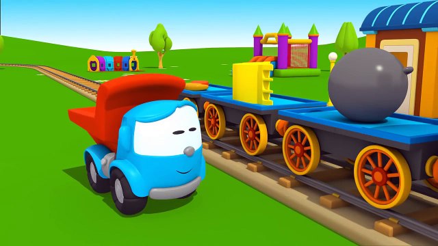 Leo the truck Full Episodes #5 Leo truck cartoon & car cartoon. Kids cartoons