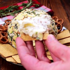 Swiss Almond Cheese Ball