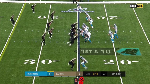 Carolina Panthers tight end Greg Olsen reels off 22 yards on twisting catch-and-run