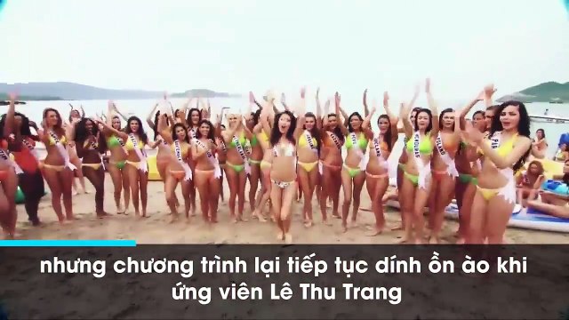 Trước chung kết HHHV Việt Nam 2017, thí sinh Lê Thu Trang bị “đào” lại clip phản cảm trước đây