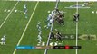 New Orleans Saints quarterback Drew Brees hits wide receiver Michael Thomas out of his break for 19 yards