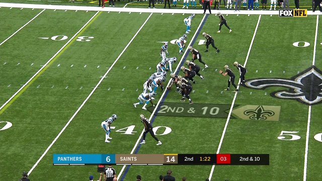 New Orleans Saints tight end Josh Hill makes an AMAZING back-shoulder catch for 25 yards