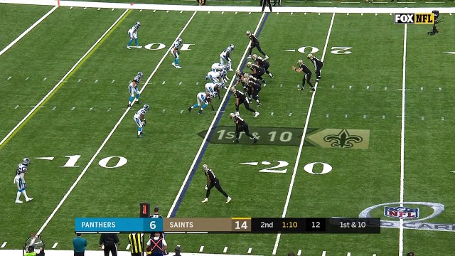 New Orleans Saints wide receiver Michael Thomas lays out for INCREDIBLE diving catch