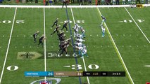 New Orleans Saints wide receiver Michael Thomas makes great adjustment on beautiful back-shoulder pass from quarterback Drew Brees