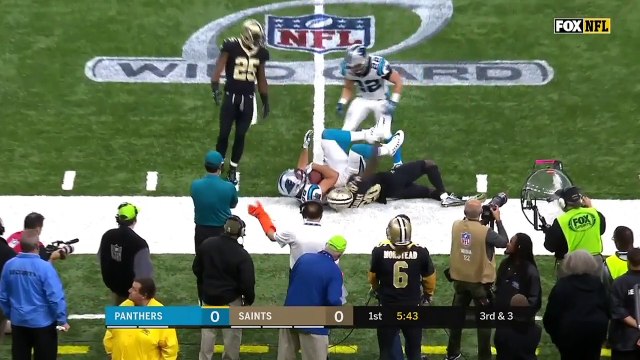 Top 5 Carolina Panthers tight end Greg Olsen catches | NFC Wild Card