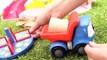 Leo the truck cleans a playground. Toy cars and videos for kids. Kids game