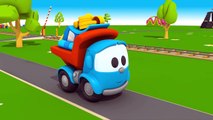 Leo the truck Full Episodes #2. Car cartoon & truck cartoon  Leo truck cartoon. Car animation.-
