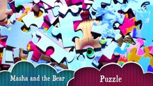 MASHA and the BEAR Puzzle Games Kids Toys Rompec