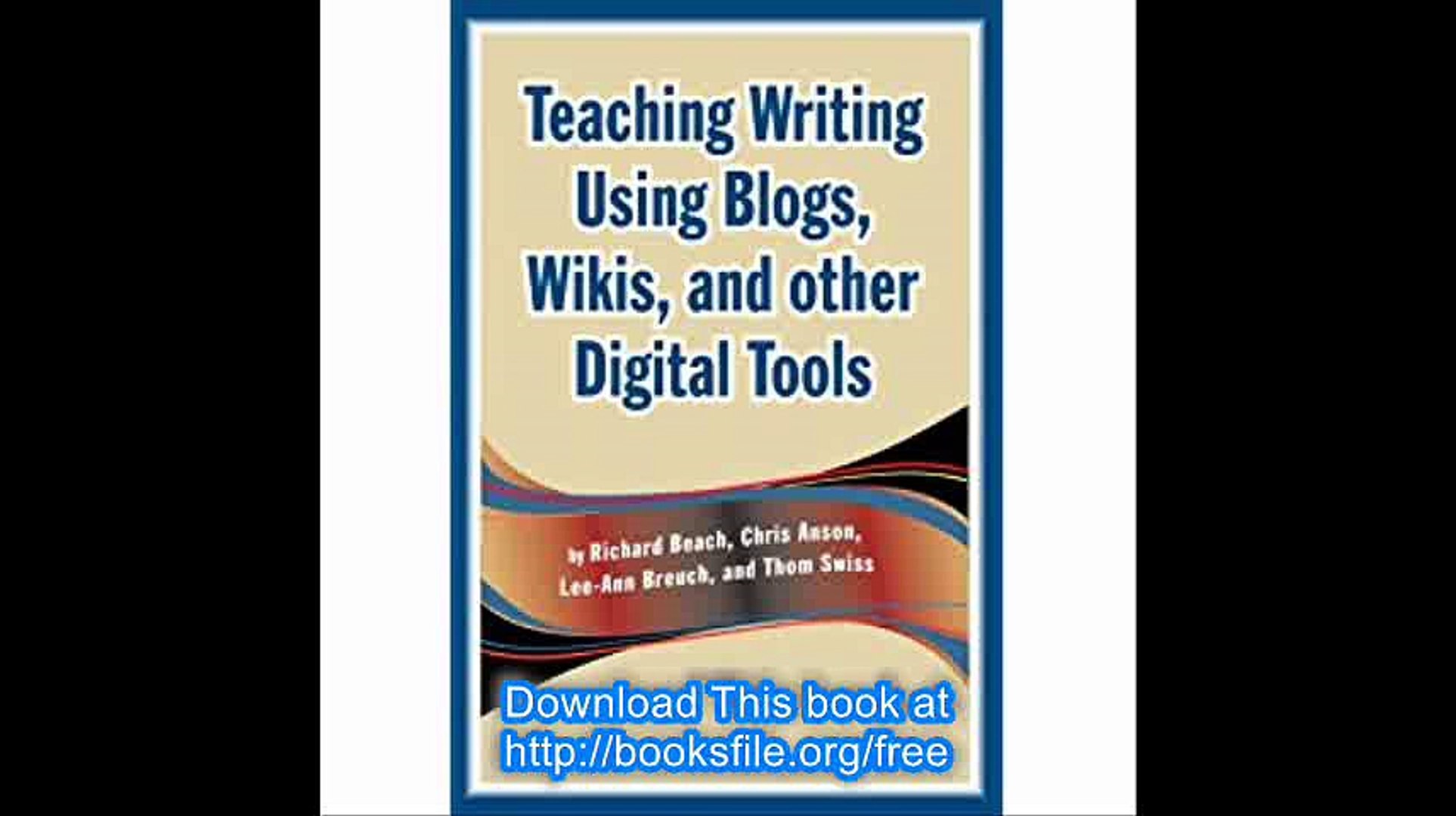 ⁣Teaching Writing Using Blogs, Wikis, and other Digital Tools