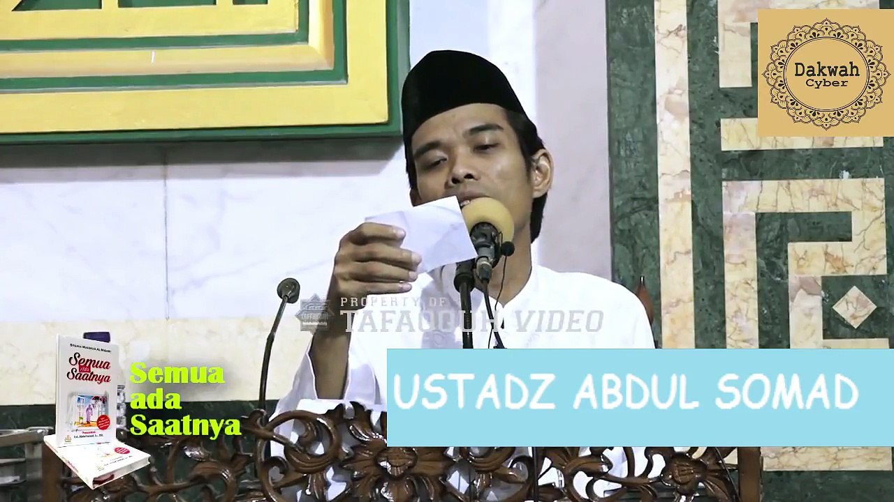 Tanya Jawab Ust.Abdul Somad - Kewajiban Kepada Ibu Tiri Sama Dengan Ibu Kandung   Dakwah Cyber