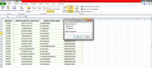 Requiring a Password to Open a Workbook in MS excel