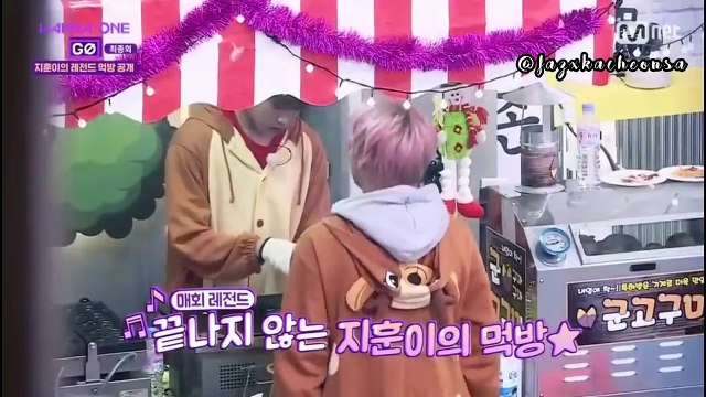 [ENG SUB] Wanna One Zero Base EP 8 JiHoon Mukbang