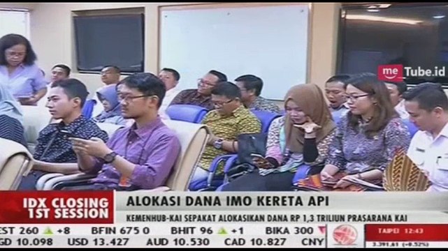 Kemenhub dan PT KAI Sepakat Alokasikan Dana Prasarana KAI Sebesar Rp1,3 Triliun