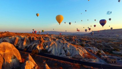 Kapadokya’da 2017 yılında 247 gün balon turu yapıldı