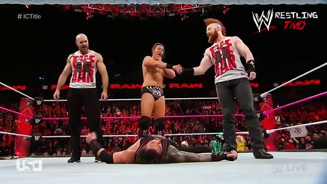 -Seth Rollins vs. Braun Strowman - The Miz vs. Roman Reigns.mp4-