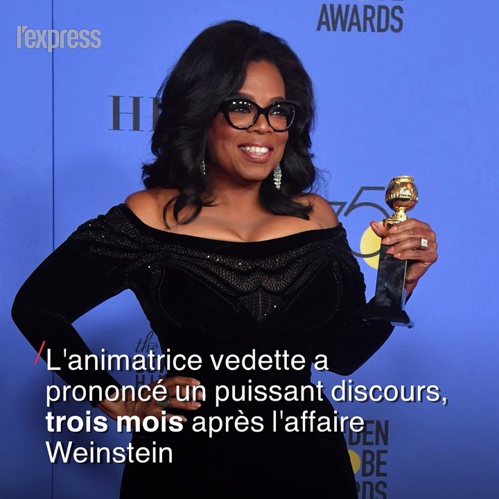Golden Globes: l'inspirant discours d'Oprah contre les violences sexuelles