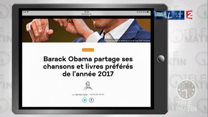 Les coups de cœur musicaux et littéraires de Barack Obama
