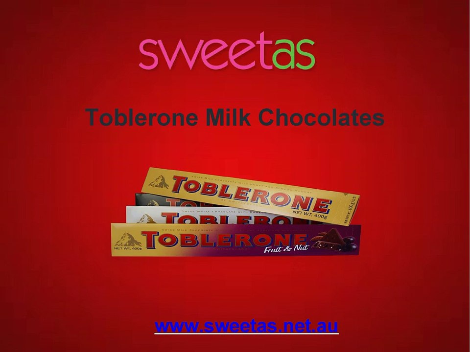 Buy Toblerone Chocolates from Sweet As