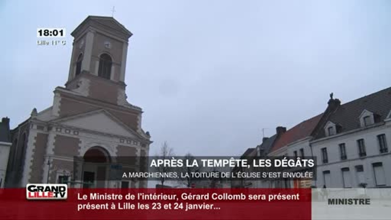 Après la tempête, les dégâts (Marchiennes)
