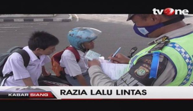Operasi Zebra di Jakarta Pusat Berlangsung Ricuh