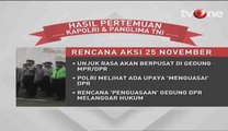 Hasil Pertemuan Kapolri dan Panglima TNI