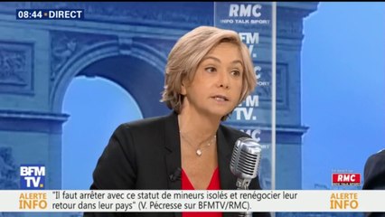 "La région Île-de-France est prête à aider l'Etat à subventionner des centres de rétention d'urgence", assure Valérie Pécresse