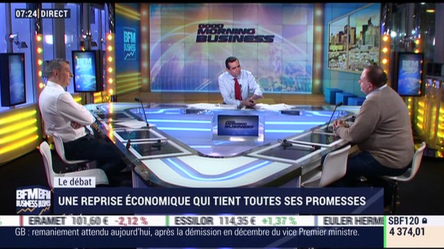 Nicolas Doze VS Jean-Marc Daniel: Une reprise économique qui tient toutes ses promesse - 08/01