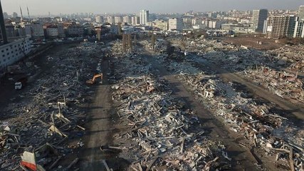 2 Günde Yerle Bir Oldu! Nakliyeciler Sitesi'nin Yıkımı Tamamlandı