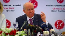 Bahçeli: 'MHP Cumhurbaşkanlığı adayı göstermeyecektir' - ANKARA