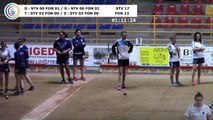 Quatrième tour, Club Elite Féminin, J3 play-off, Saint-Vulbas contre Fontaine, janvier 2018