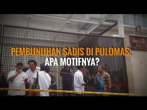 Pembunuhan Sadis Terjadi di Pulomas, Balas Dendam atau Perampokan?