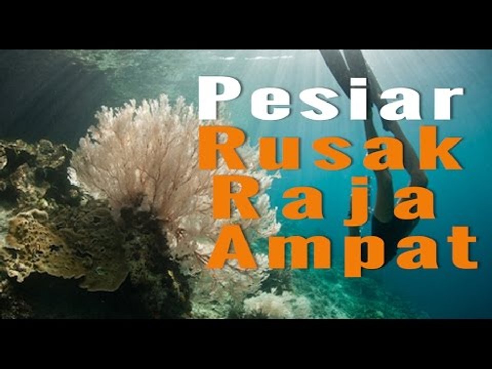 ASTAGA! KAPAL PESIAR INGGRIS 'RUSAK' RAJA AMPAT
