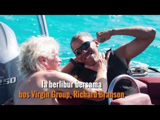 TRUMP PUSING, OBAMA SURFING