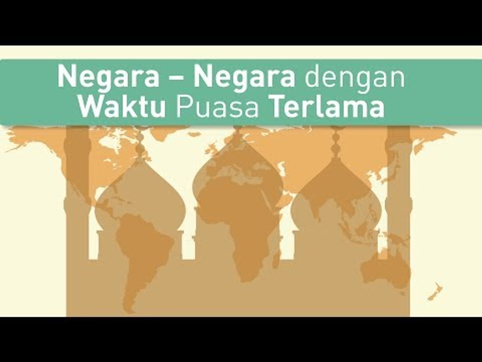 PUASA DI NEGARA-NEGARA INI BISA 20 JAM, KUAT NGGAK YAH?