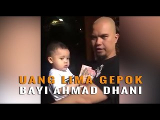 HEBOH! DIBERI UANG 5 GEPOK, ANAK AHMAD DHANI BERHENTI NANGIS