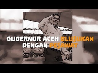 Gubernur Aceh Terbangkan Pesawat Sendiri buat Blusukan!