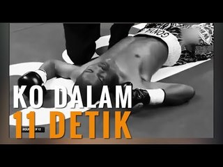 Sejarah Baru! Petinju Ini KO dalam 11 Detik