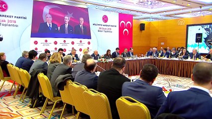 Bahçeli: 'Erken seçim doğru değildir' - ANKARA