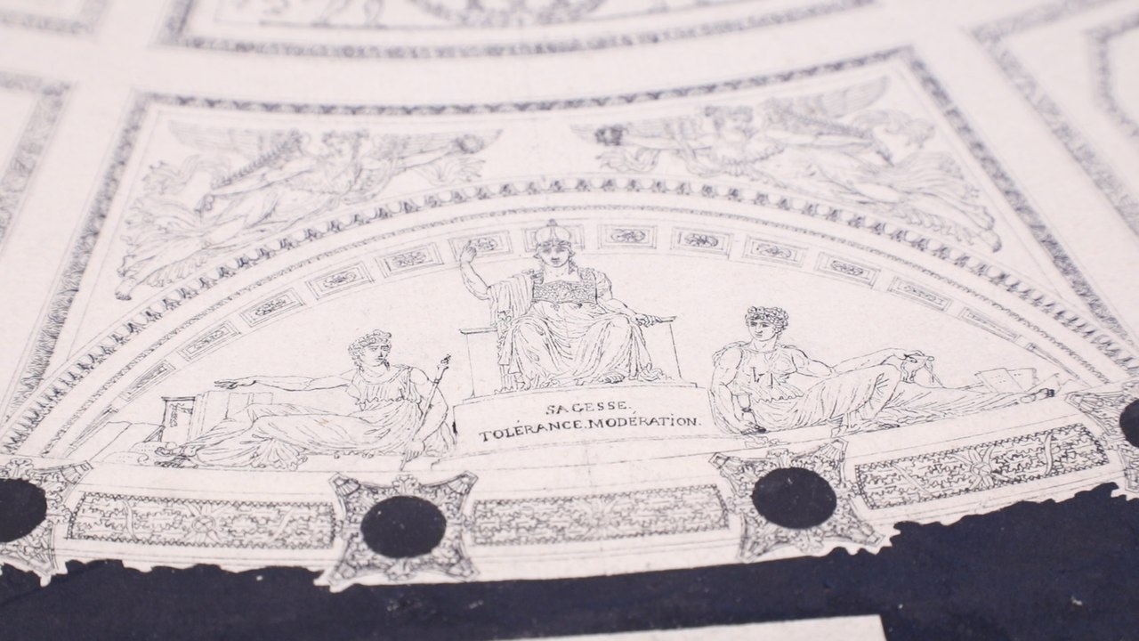 [Histoire du Sénat] Quelques dessins de Jean-François-Thérèse Chalgrin, architecte du Sénat