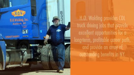 CDL Truck Driving Jobs in NY