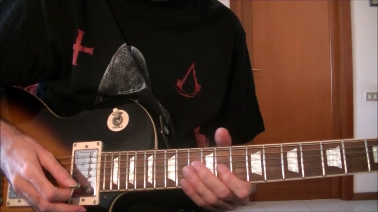 knocking on heaven's door solo 2 - guitar lesson (with TAB)